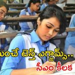 Tenth Exams: పది పరీక్షలు.. విద్యార్థులకు CM చంద్రబాబు కీలక సూచన