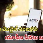 UPI Services: యూపీఐ షాకింగ్ నిర్ణయం..ఈ మొబైల్ నంబర్లకు సేవలు బంద్