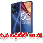 Budget 5G Smartphone: బడ్జెట్‌లో బెస్ట్ 5G ఫోన్..ధర, ఫీచర్లు చూస్తే షాక్ అవుతారు..