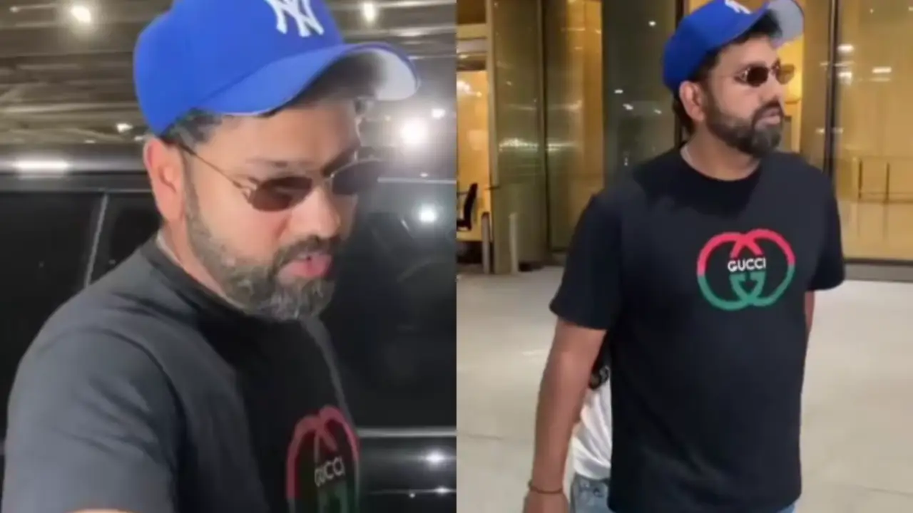 Rohit Sharma: ఎయిర్ పోర్ట్ లో రోహిత్ శర్మ రచ్చ రచ్చ…!