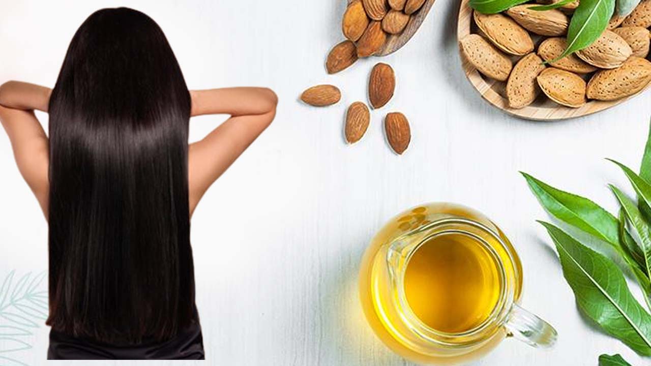 Almonds For Hair: జుట్టు నల్లగా, ఆరోగ్యంగా పెరగాలంటే.. ఈ ఒక్కటి వాడితే చాలు !