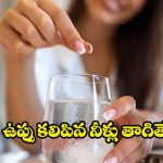 Salt Water: చిటికెడు ఉప్పు కలిపిన నీళ్లు తాగితే.. ఇన్ని ప్రయోజనాలా ?