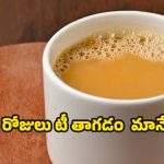 Tea: ఓ మై గాడ్.. 30 రోజులు టీ తాగకపోతే.. ఇన్ని లాభాలా  ?