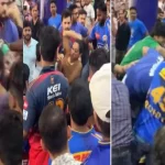 Fans Fight at Stadium: స్టేడియంలో యువకుడ్ని దారుణంగా కొట్టిన కిలాడి లేడి