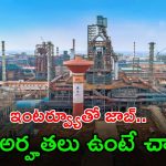 NMDC Recruitment: ఒక్క ఇంటర్వ్యూతోనే కొలువు, ఈ అర్హతలు ఉంటే చాలు, ఇదిగో పూర్తి వివరాలు..