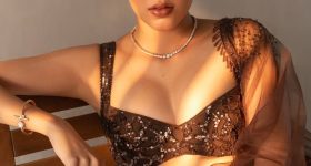 Neha Shetty: హాఫ్ శారీలో అబ్బురపరుస్తున్న రాధిక.. ఫొటోస్ వైరల్..!