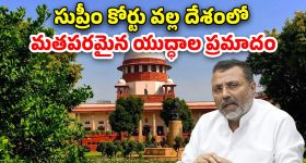 BJP MP Supreme court: సుప్రీం కోర్టును అవమానిస్తూ బిజేపీ ఎంపీ వ్యాఖ్యలు.. మాకు సంబంధం లేదన్న కమలం పార్టీ