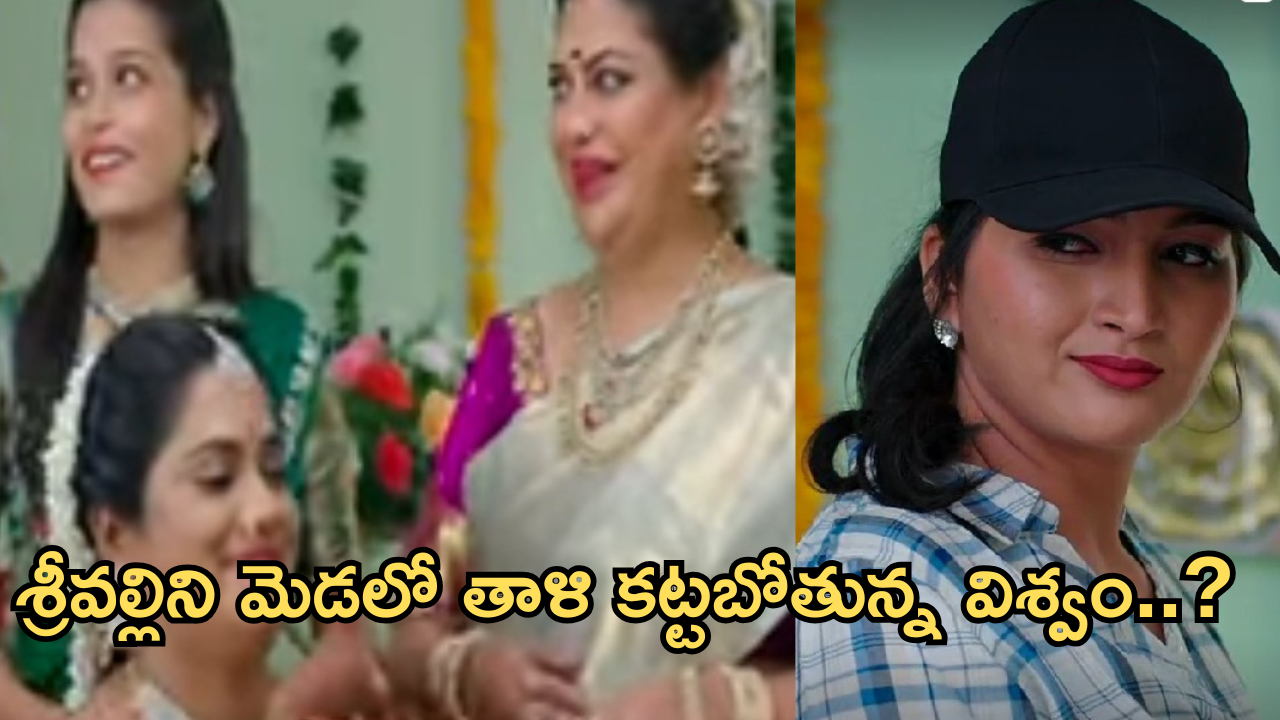 Illu Illalu Pillalu Today Episode: శ్రీవల్లిని కిడ్నాప్ చేయించిన విశ్వం.. చందు పెళ్లి ఆగిపోతుందా..?