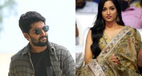 Nani: హీరోయిన్ ని భయపెట్టిన నాని... షాక్ లో యాంకర్