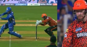 SRH VS MI: ముంబై దౌర్జన్యం.. అభిషేక్ శర్మ జేబులు చెక్ చేసిన సూర్య కుమార్