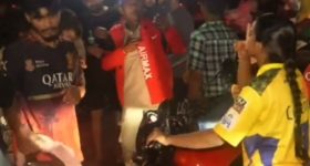RCB VS CSK Fans: ఒరేయ్ మీకు ఒక్క కప్పు లేదు..RCB ఫ్యాన్స్ ను సింగిల్ హ్యాండ్ తో తరిమేసిన CSK లేడీ
