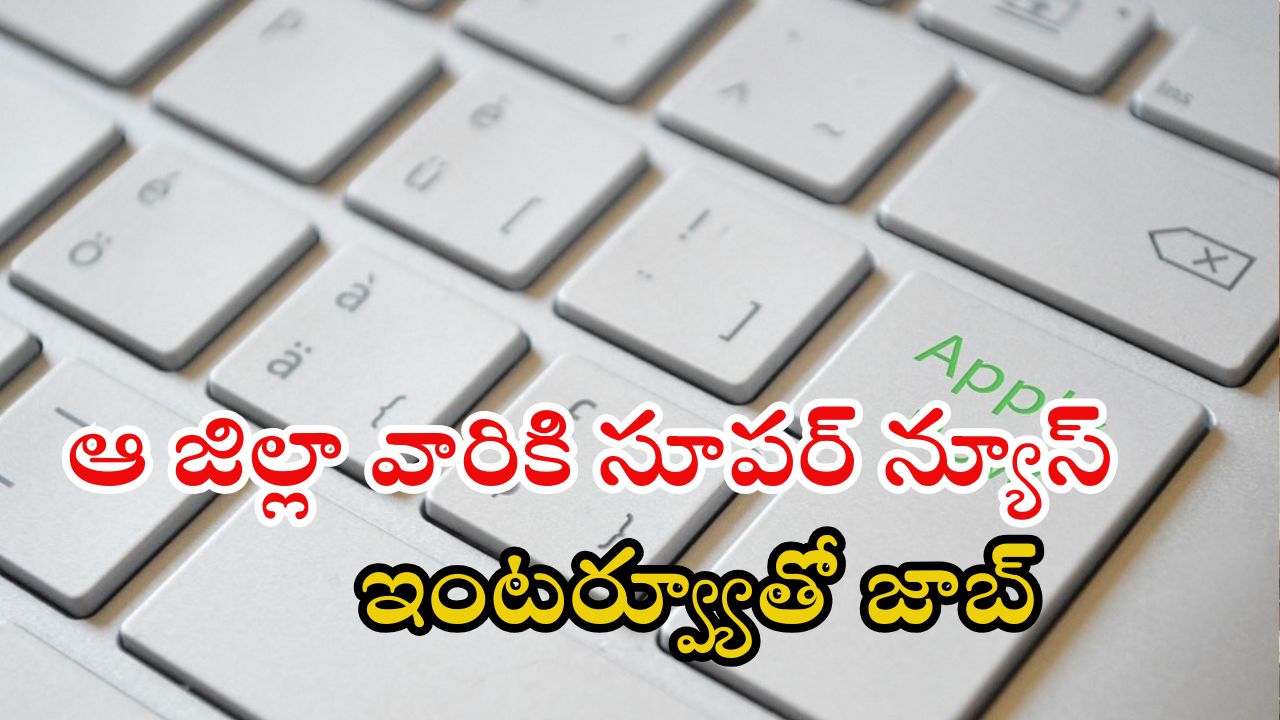 DMHO Jobs: ఆ జిల్లా వారికి అద్భుత అవకాశం.. శాలరీ రూ.52,000.. ఇంటర్వ్యూకి వెళ్తే చాలు