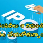 IPOs Investments: కొత్త ఐపిఓలు వచ్చేస్తున్నాయి.. పెట్టుబడికి ప్లాన్ చేసుకోండి బాస్