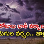 Rain Alert: ఈ నెల 29 వరకు అతిభారీ వర్షాలు.. పిడుగులతో కూడిన వర్షం, ఈ జిల్లాల వారు జాగ్రత్త!