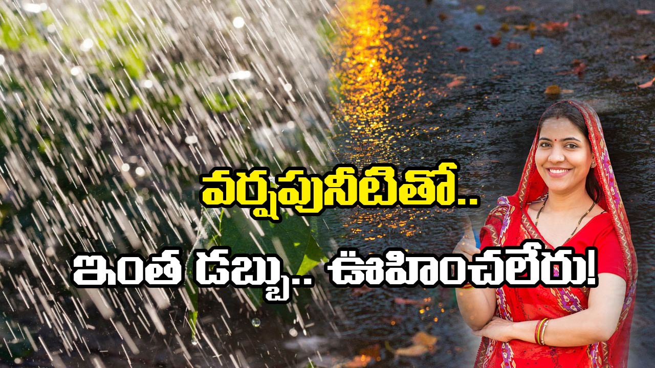 Rain Water: వర్షపు నీరు వదిలేస్తున్నారా? ఇంతలా డబ్బు వస్తుందంటే ఆశ్చర్యమే!