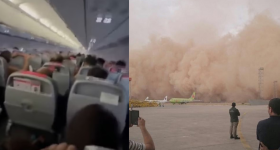 Pakistan Airplane: ఇసుక తుఫాన్ లో చిక్కుకున్న పాక్ విమానం.. ఆ తర్వాత ఏమైందంటే..?