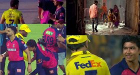 Vaibhav - MS Dhoni: ధోని కాళ్ళు మొక్కిన 14 ఏళ్ళ వైభవ్.. జైశ్వాల్ మాత్రం వేరే లెవెల్