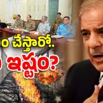 Pakistan: పాక్‌ ప్రధానిపై ఒత్తిడి.. ప్రతీకారం తప్పదు.. ఆ దేశ ప్రజలను ఉద్దేశించి