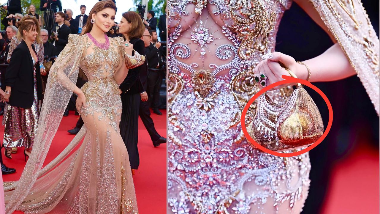 Urvashi Rautela: కేన్స్‌లో మరోసారి స్పెషల్ అట్రాక్షన్‌ గా ఊర్వశీ… ప్యారెట్ బ్యాగ్ తర్వాత ఈ హ్యాండ్ క్లచ్.. ధర తెలిస్తే గుండె గుబేల్..!