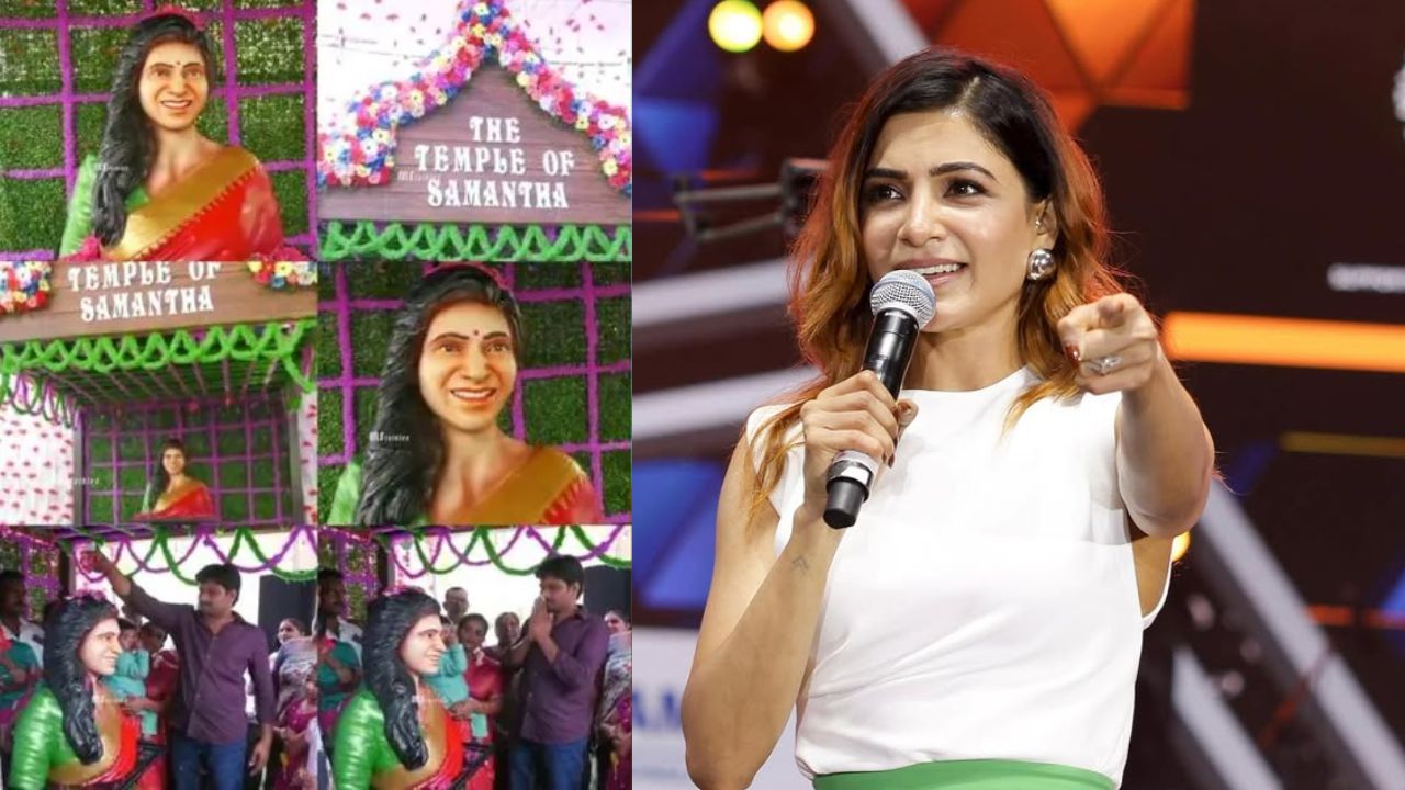 Samantha: అభిమాని గుడి కట్టడంపై తొలిసారి స్పందించిన సమంత.. ఏమన్నారంటే?