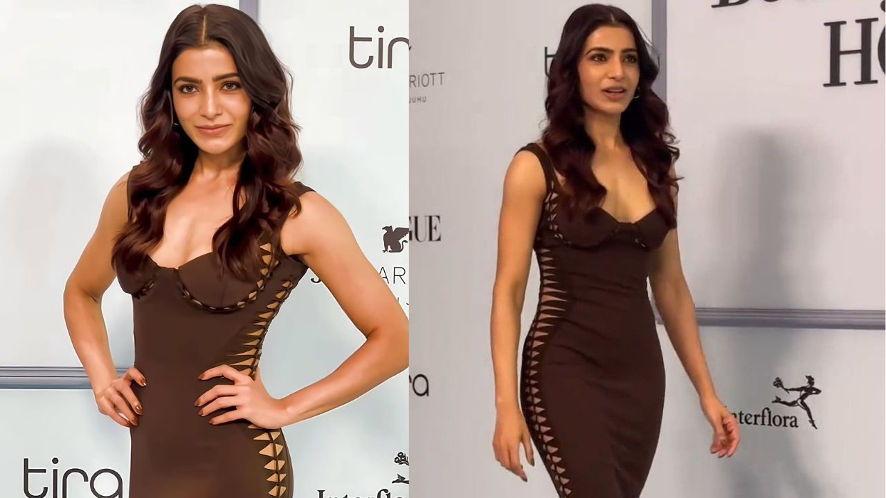 Samantha Derss : సైడ్ నుంచి… మొత్తం చూపించేసింది… సమంత ఇలాంటి డ్రెస్‌లు వేయడం ఏంటి