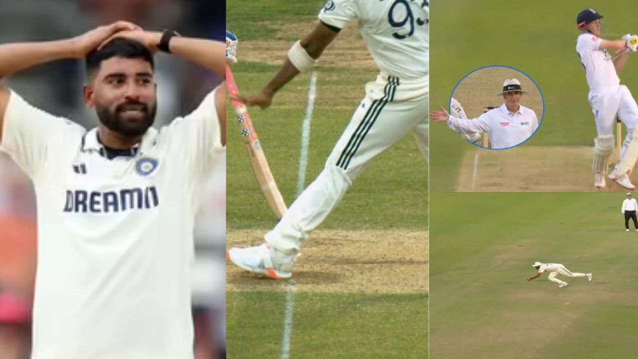 ENG vs IND: బుమ్రా డేంజర్ బాల్.. అదిరిపోయే క్యాచ్ పట్టిన సిరాజ్.. అయినా కూడా నాటౌట్… వీడియో వైరల్