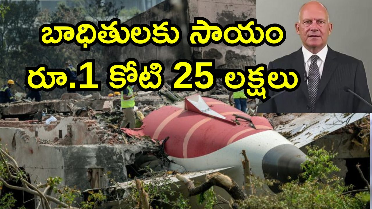 Air India Compensation: విమాన ప్రమాద బాధిత కుటుంబాలకు రూ.25 లక్షల తాత్కాలిక సాయం.. టాటా గ్రూప్ పరిహారానికి అదనం