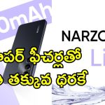 Realme Narzo 80 Lite: రియల్ మీ నార్జో 80 లైట్ 5జీ లాంచ్.. సూపర్ బ్యాటరీతో రూ.10000 కంటే తక్కువకే