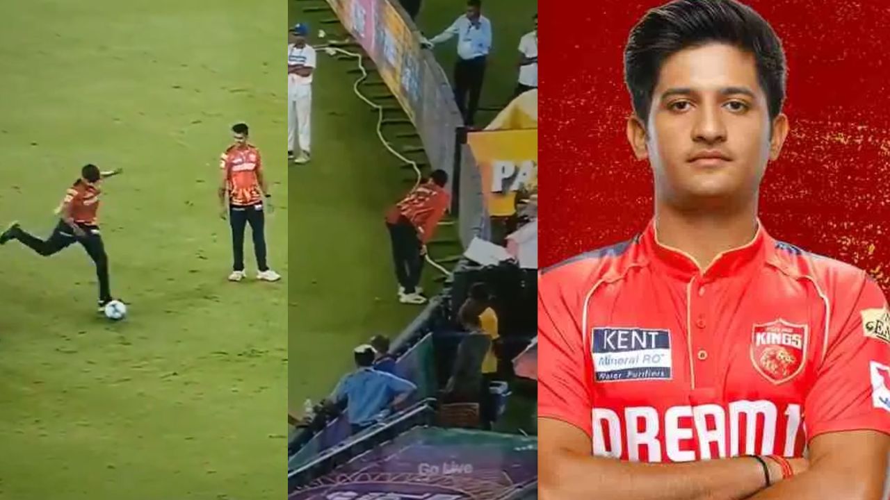 Priyansh Arya football:  వాళ్ళు తన్నడం, వీడు తన్నించుకోవడం…అందరూ సరిపోయారు.. పిల్ల బచ్చాను చేసి