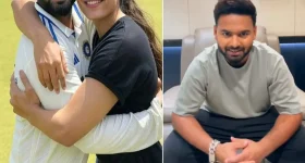 Rishabh pant: రిషబ్ పంత్ కు టైట్ హగ్ ఇచ్చిన టాలీవుడ్ హీరోయిన్?