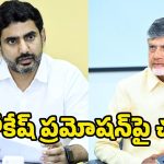Nara Lokesh Promotion: లోకేష్ ప్రమోషన్‌పై.. బాబు సైలెంట్!