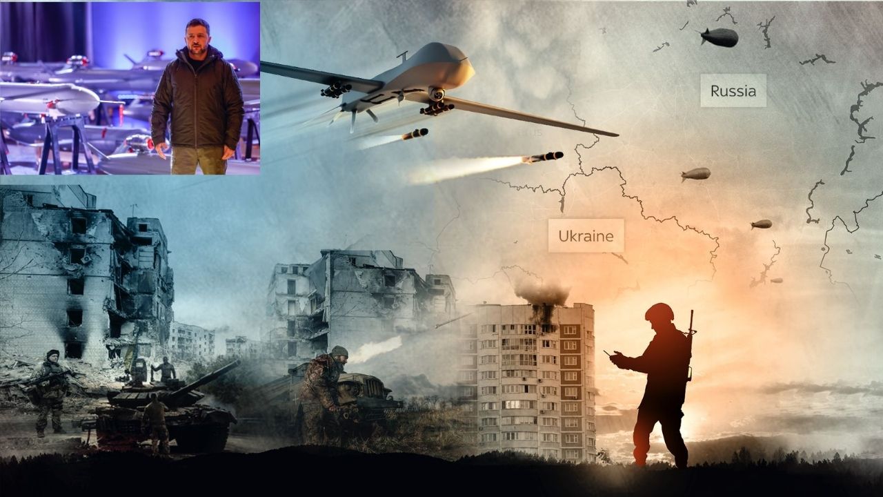 Russia-Ukraine : లక్ష డ్రోన్లు.. ఉక్రెయిన్ దెబ్బకు రష్యా ఖతం!