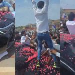 జగన్ టూర్ లో దారుణం, కారు చక్రాలకింద మనిషి తల.. ఆలస్యంగా బయటపడ్డ వీడియో