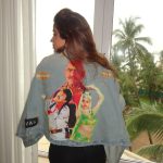 Janhvi Kapoor: జాన్వీ జాకెట్‌పై.. ‘జగదీక వీరుడు.. అతిలోక సుందరి’!