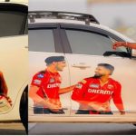 Shreyas Iyer : సర్పంచ్ సాబ్ క్రేజ్ మామూలుగా లేదుగా.. పంజాబ్ కార్లపై అయ్యర్ ఫోటోలు
