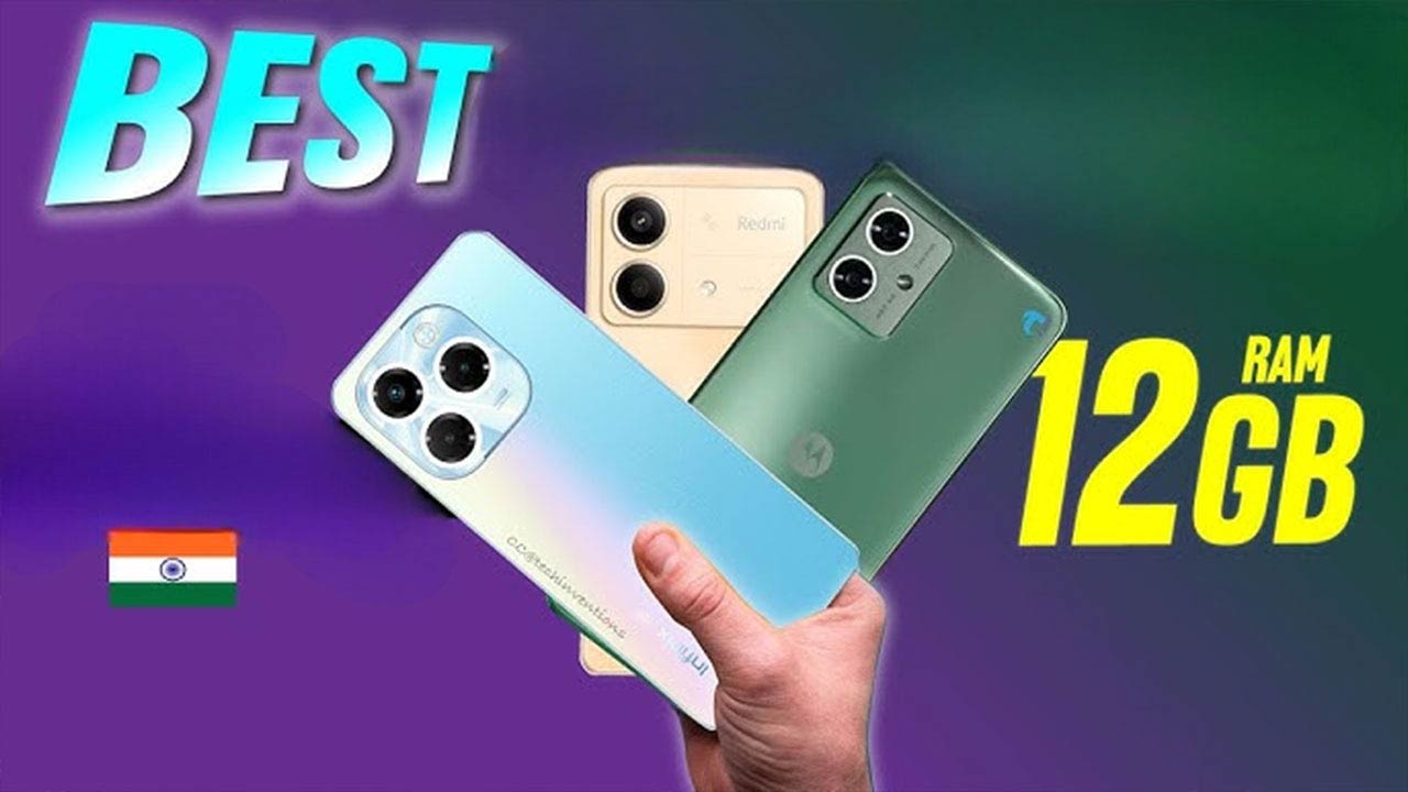 Top 5 12GB Smartphones: 12GB ర్యామ్‌తో టాప్ 5 హై స్పీడ్ స్మార్ట్‌ఫోన్లు.. 2025 మిడ్ రేంజ్‌‌లో సూపర్ ఫోన్స్ ఇవే..