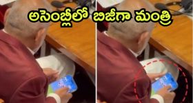 Minister Caught: అసెంబ్లీలో కెమెరాకు చిక్కిన మంత్రి.. ఫోన్ ఓపెన్ చేసి, ఓ రేంజ్‌లో ఆడేస్తున్నారు