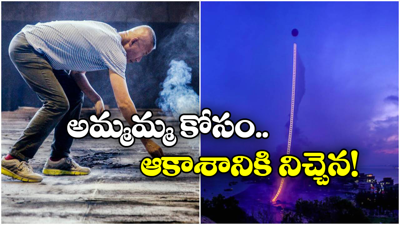 Sky Ladder: అమ్మమ్మకు మనువడి ఊహించని బహుమతి, ఎవరూ ఇలా ఇచ్చి ఉండరు!