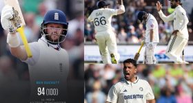 IND VS ENG, 4Th Test: అన్షుల్ బులెట్స్.. బెన్ డక్కెట్ సెంచరీ మిస్...ముగిసిన రెండో రోజు ఆట.. ఇంగ్లాండ్ స్కోర్ ఎంతంటే
