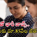 JOBS: డిగ్రీ అర్హతతో భారీ ఉద్యోగ నోటిఫికేషన్, డోంట్ మిస్ గోల్డెన్ ఛాన్స్