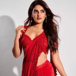 Nidhi Agarwal: రెడ్ శారీలో మంట పుట్టిస్తున్న నిధి అగర్వాల్.. ఫోటోలు వైరల్