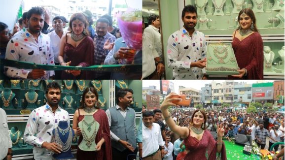 Nidhhi Agerwal : హనుమకొండ గోయాజ్ సిల్వర్ జ్యువెలరీ స్టోర్ ప్రారంభించిన నిధి అగర్వాల్!