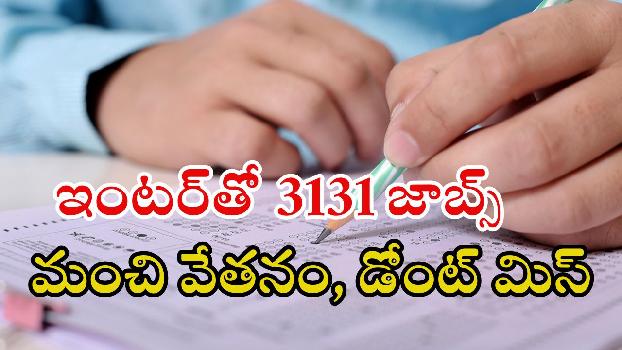 SSC CHSL: ఇంటర్ పాసైన వారికి గోల్డెన్ ఛాన్స్.. 3131 ఉద్యోగాలు, డోంట్ మిస్