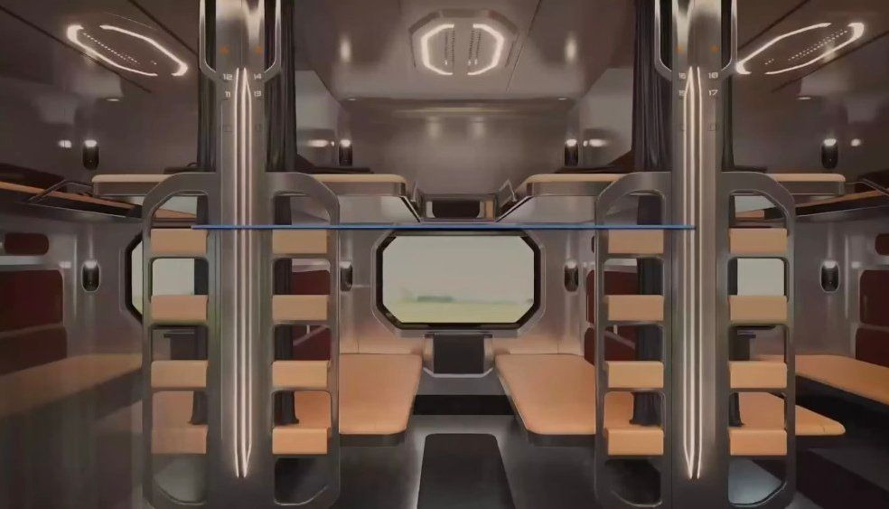 Vande Bharat Sleeper first look