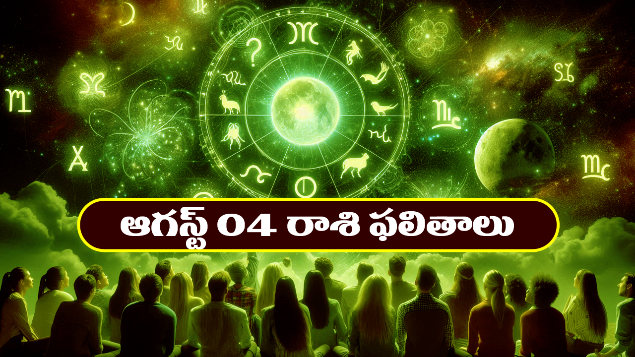 Horoscope Today August 4th: రాశి ఫలితాలు: అకస్మిక ధనలాభం – పెట్టుబడులకు అనువైన రోజు