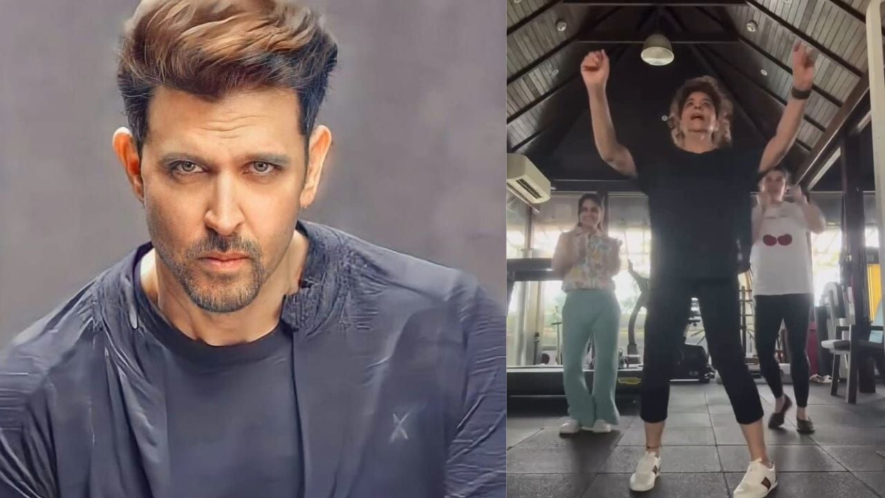 Hrithik Roshan: హృతిక్ రోషన్ రొమాంటిక్ సాంగ్.. హుక్ స్టెప్ తో అదరగొట్టేసిన తల్లి.. వీడియో వైరల్!