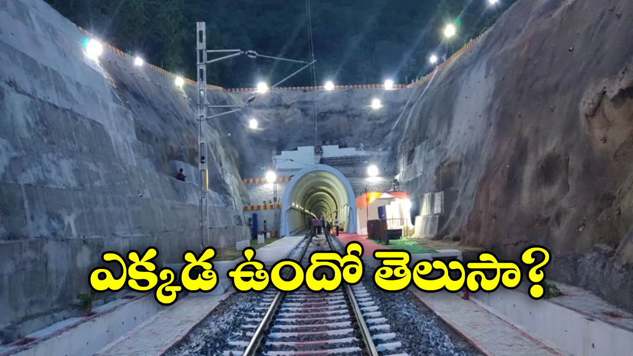 Railway Tunnel: దేశంలోనే అతి పొడవైన రైల్వే టన్నెల్, అమ్మో అన్ని కిలోమీటర్లా?