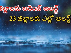 Rain News: భారీ వర్షం.. ఈ జిల్లాల్లో కుండపోత వాన.. ఇళ్ల నుంచి బయటకు రావొద్దు