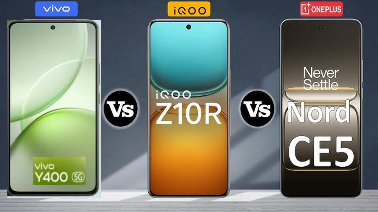 Vivo Y400 vs iQOO Z10R vs OnePlus Nord CE 5: రూ.25,000 లోపు బడ్జెట్ లో ఏది బెస్ట్?