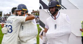 Woaks one hand batting : ఒంటి చేతితో బ్యాటింగ్ చేసిన క్రిస్ వోక్స్.. 1986లో స‌లీం మాలిక్ ఇలాగే..!